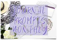 Journal Monthly Prompts