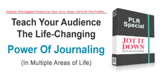 Power Of Journaling PLR Special