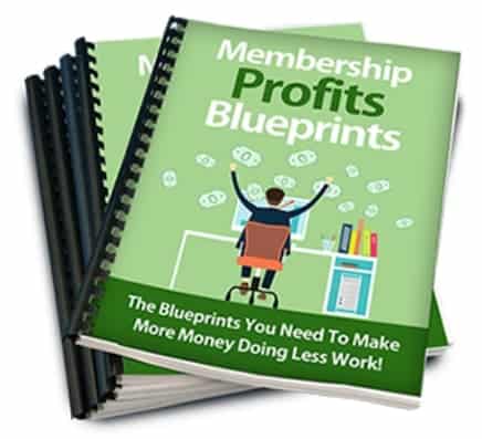 Membership Profits Blueprints Resale Rights